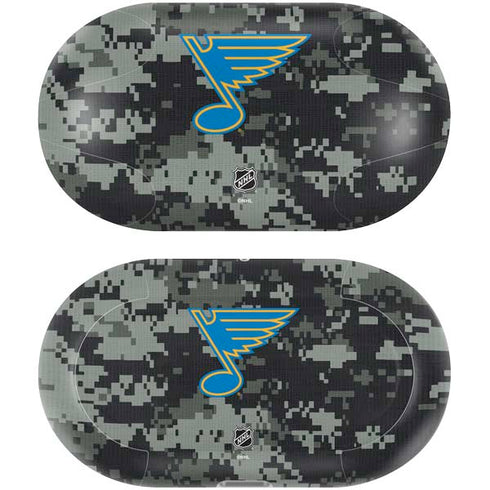 NHL St. Louis Blues Camo Galaxy Buds Plus Skin